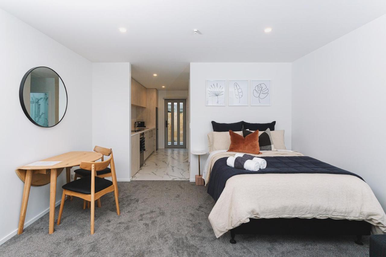 1 Bed Central City Deluxe W/Carpark Christchurch Exteriör bild